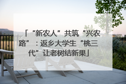 “新农人”共筑“兴农路”：返乡大学生“桃三代”让老树结新果