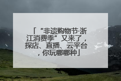 “非遗购物节·浙江消费季”又来了，探店、直播、云平台，你玩哪哪种