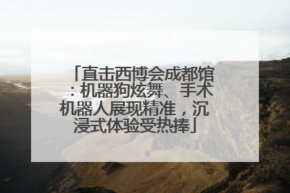 直击西博会成都馆：机器狗炫舞、手术机器人展现精准，沉浸式体验受热捧