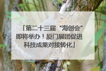 第二十三届“海创会”即将举办！厦门展团促进科技成果对接转化