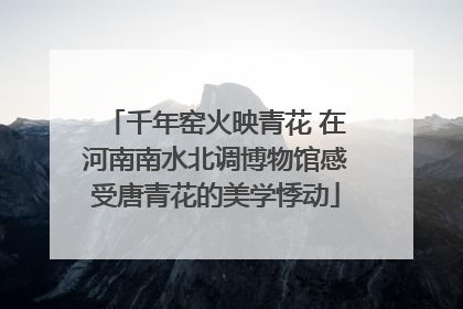 千年窑火映青花 在河南南水北调博物馆感受唐青花的美学悸动