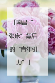 南昌“一张床”背后的“青年引力”