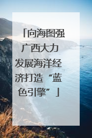 向海图强 广西大力发展海洋经济打造“蓝色引擎”