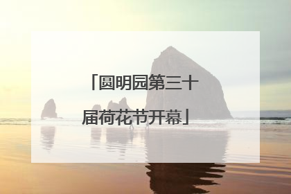 圆明园第三十届荷花节开幕