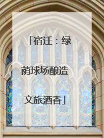 宿迁：绿荫球场酿造文旅酒香