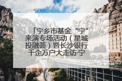 宁乡市基金“宁”来演专场活动（星城投融荟）暨长沙银行千企万户大走访·宁乡专场活动举行