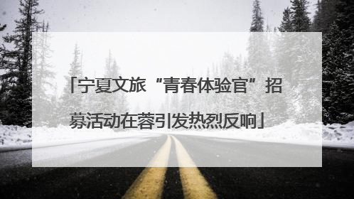 宁夏文旅“青春体验官”招募活动在蓉引发热烈反响