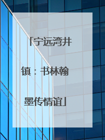 宁远湾井镇：书林翰墨传情谊