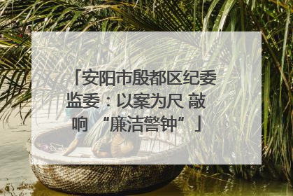 安阳市殷都区纪委监委：以案为尺 敲响 “廉洁警钟”