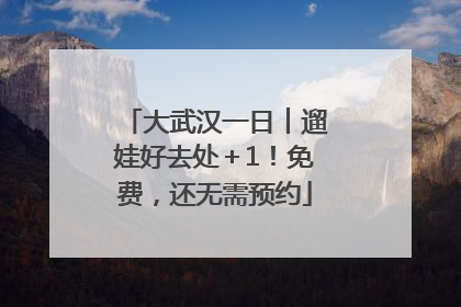 大武汉一日︱遛娃好去处＋1！免费，还无需预约