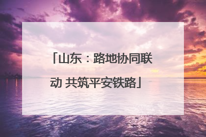 山东：路地协同联动 共筑平安铁路