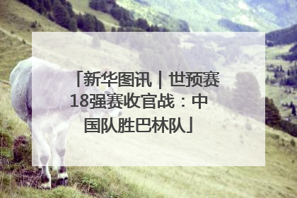 新华图讯｜世预赛18强赛收官战：中国队胜巴林队