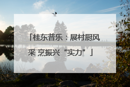 桂东普乐：展村厨风采 烹振兴“实力”