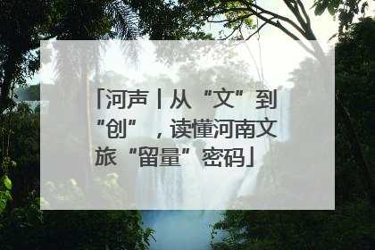 河声丨从“文”到“创”，读懂河南文旅“留量”密码