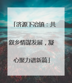 济源下冶镇：共叙乡情谋发展，凝心聚力谱新篇