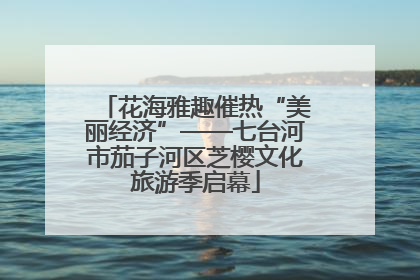 花海雅趣催热“美丽经济”——七台河市茄子河区芝樱文化旅游季启幕