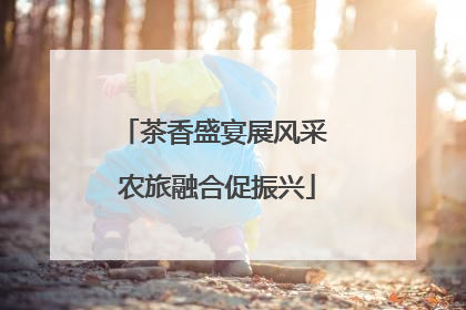 茶香盛宴展风采 农旅融合促振兴