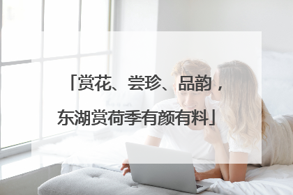 赏花、尝珍、品韵，东湖赏荷季有颜有料
