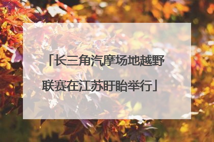 长三角汽摩场地越野联赛在江苏盱眙举行