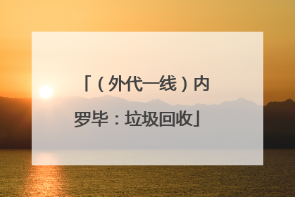 （外代一线）内罗毕：垃圾回收